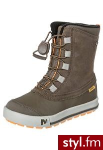 Merrell SNOW BANK Śniegowce brązowy (J95501) - Pozostałe Buty Moda