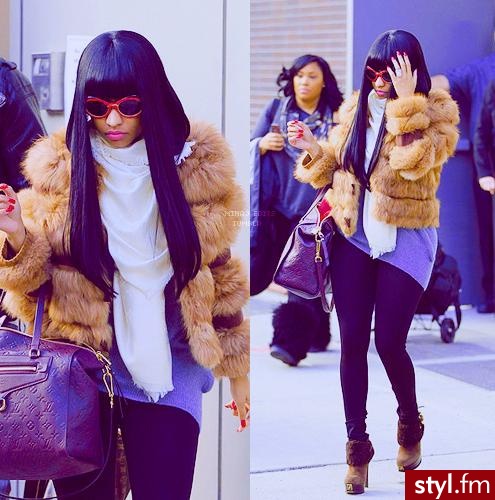 fur nicki minaj - Pozostałe Okrycia Moda