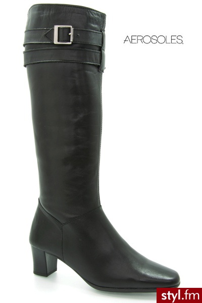 Aerosoles NOES ARC BLACK - Kozaki Buty Moda