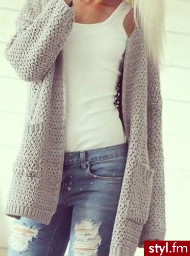 Kardigany Ciuchy Moda