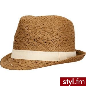 D&Y Straw Womens Fedora - Polyvore. Pobrano ze strony: http://www.polyvore.com/cgi/thing?id=21000034 - Nakrycia głowy Dodatki Moda