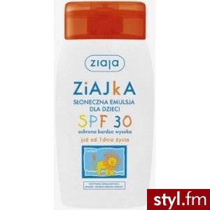 Ziaja Ziajka Emulsja Do Opalania Dla Dzieci Spv 30, 125 Ml - Emu Buty Moda