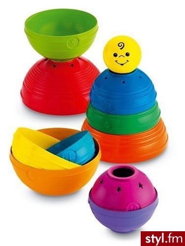 Fisher Price Okrągłe Kubeczki Do Ustawiania K7166 - Dziecko