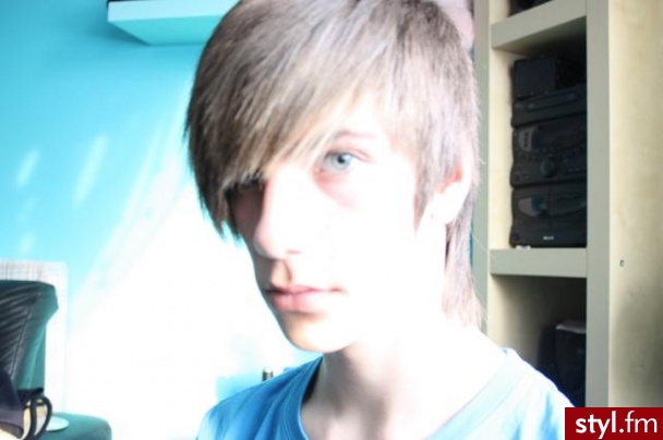 EMO Alternatywne Średnie Fryzury