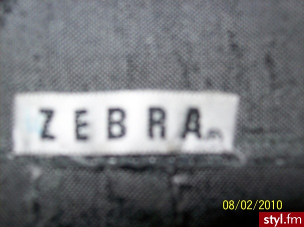 Srebrna zebra. Srebrna spódnica formy ZEBRA
rozm S/M
bez wad,stan idealny,noszona pare razy
przed kolana,pas na wysokosci bioder
długość 46,5
szer u samej góry 36,5
na szafa.pl od dawna mam konto i same pozytywy - Misz-masz