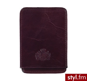 WITTCHEN Kod 21-2-039-4 Etui na wizytówki brązowy - Portfele i etui Dodatki Moda