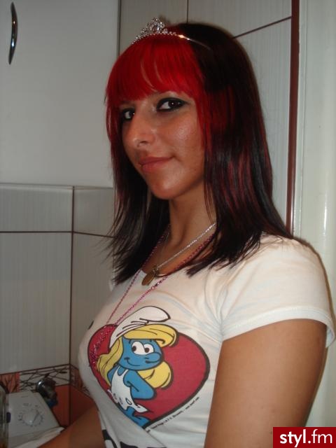 EMO Alternatywne Średnie Fryzury