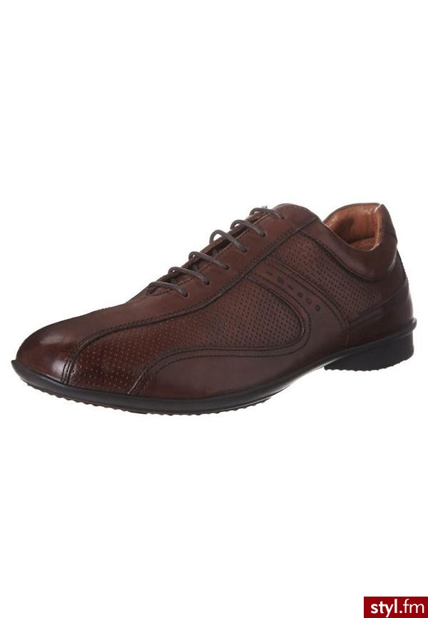 IGI&CO Oksfordki brązowy UCz 18807 - Pozostałe Buty Moda
