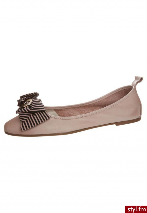 Inuovo Baleriny różowy - Balerinki Buty Moda