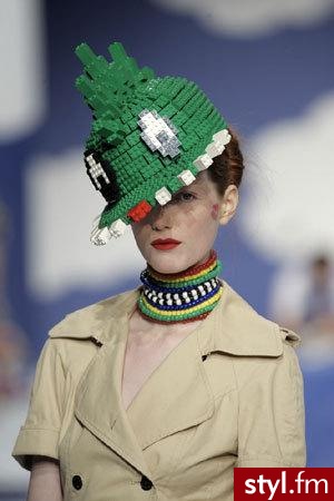 ;P - Nakrycia głowy Dodatki Moda