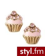Cupcake Stud Earrings & Box - smakowite kolczyki Juicy Couture - Pozostałe Dodatki Moda