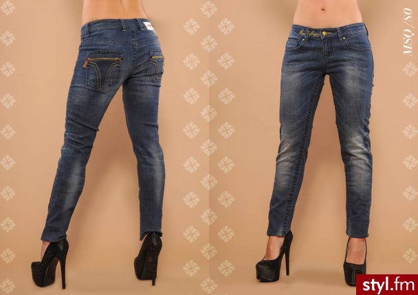 Jeansy Spodnie Moda