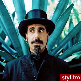 Serj Tankian - Nakrycia głowy Dodatki Moda