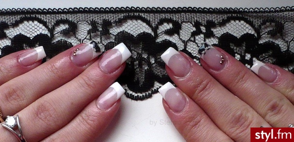 french koronka. http://nailsofdreams.blog.onet.pl/ - Paznokcie