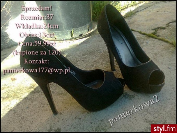 Śliczne czółenka, które mam do sprzedania - Czółenka Buty Moda