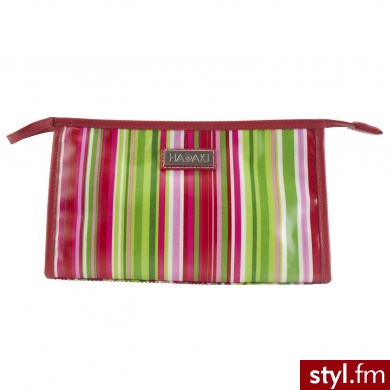 Hadaki Kosmetyczka Toiletry Pod Jazz Ruby Stripes - Kosmetyki