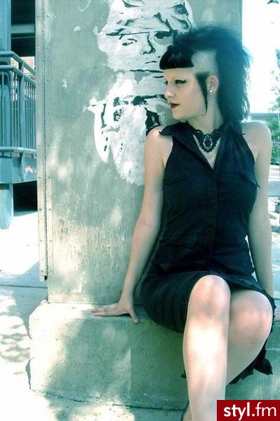 Punk Rock Alternatywne Średnie Fryzury