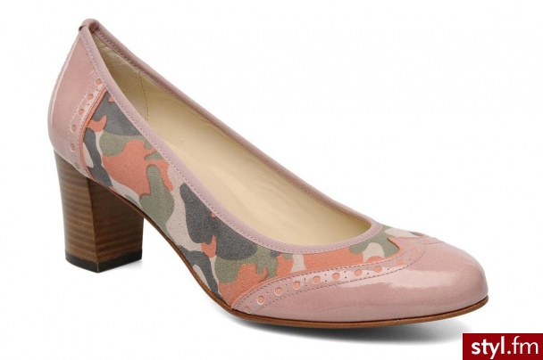 Georgia Rose CZÓŁENKA PARKANO BY (Różowy) - Czółenka Buty Moda