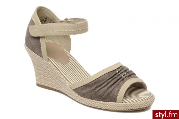 JANA SANDAŁY Beżowy - Sandały Buty Moda