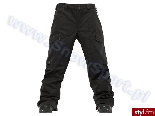 Burton Spodnie Ra Really True Black 11/12 - Pozostałe Spodnie Moda