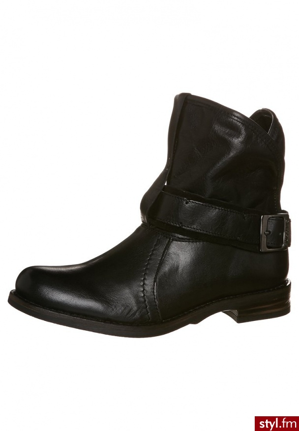 Buffalo Botki czarny (ES 30238) - Botki Buty Moda