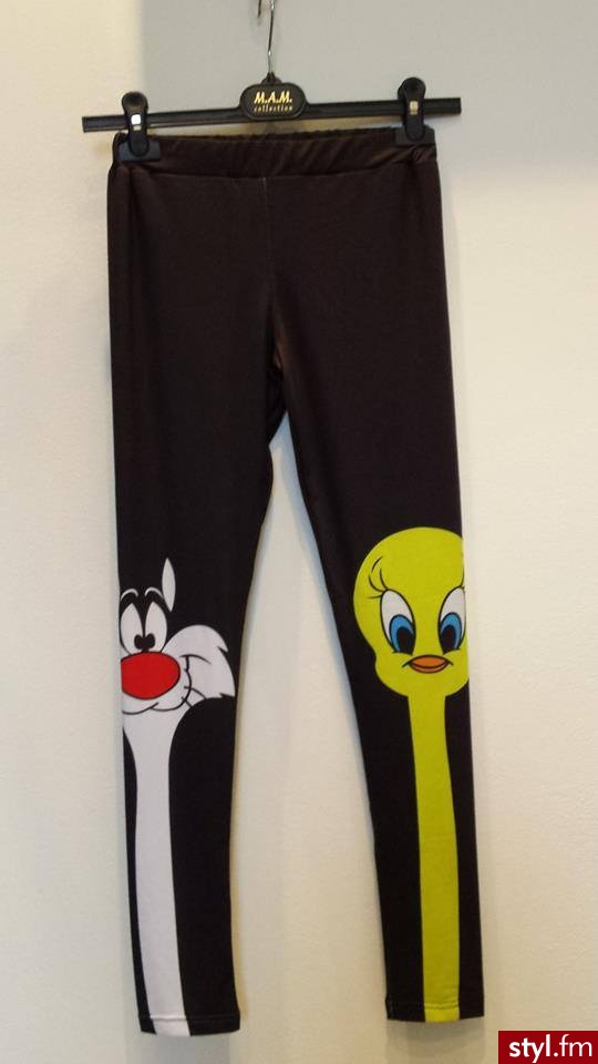 Leginsy Spodnie Moda