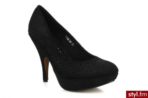 Friis &amp; company CZÓŁENKA ASFRID BY FRIIS &AMP; COMPANY (Czarny) - Czółenka Buty Moda