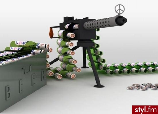 Piwny minigun :)  Jeśli już jest proszę o link - Misz-masz