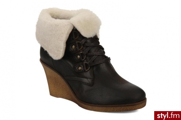 Koah PÓŁBUTY I BOTKI BETHEL BY KOAH (Brązowy) - Botki Buty Moda