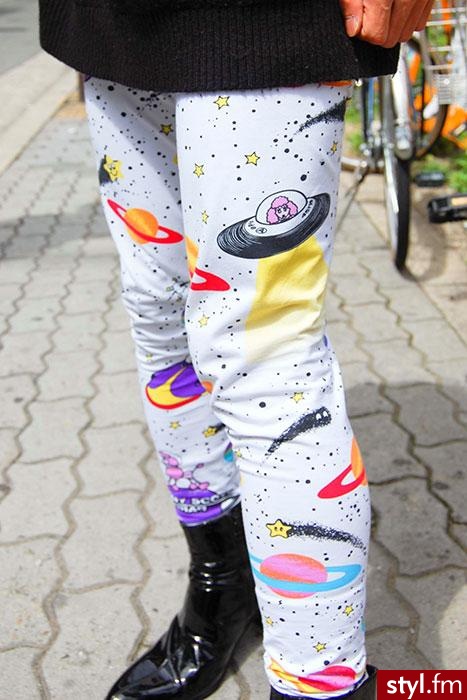 Leginsy Spodnie Moda