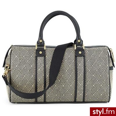 Tory Burch Straw Satchel - Black Tan Black - Polyvore. Pobrano ze strony: http://www.polyvore.com/tory_burch_straw_satchel_black/thing?id=19998888 - Pozostałe Torebki Moda