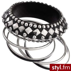 Diamond Stud Bangle. Diamond Stud Bangle 19 PLN - Pozostałe Dodatki Moda