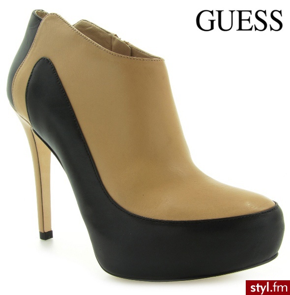 Guess BY MARCIANO EDITH/SHOOTIE (ANKLE BOOT)/SU BEIGE - Botki Buty Moda