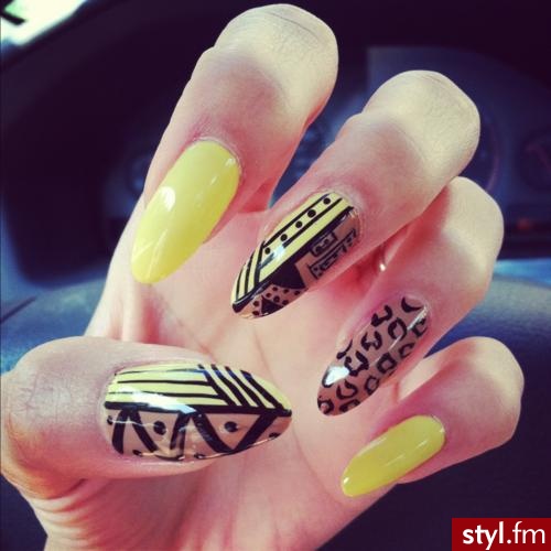 Szpice Akryl Paznokcie