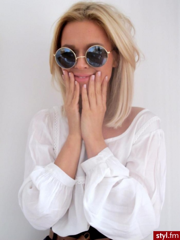 Średnie Fryzury