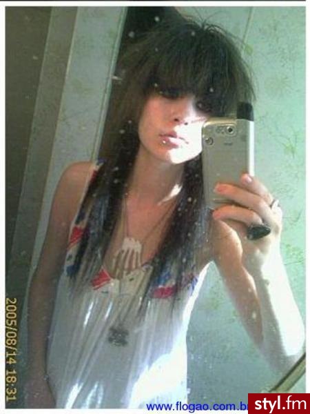 EMO Alternatywne Średnie Fryzury