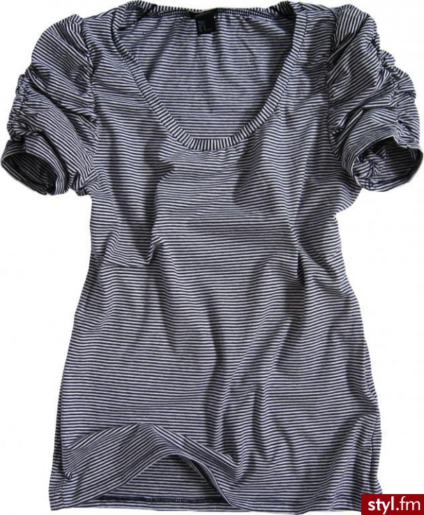Marynarska Paski Bufki * H&M *NOWOŚĆ XS (1028572455) moda.allegro - Allegro.pl - aukcje internetowe, bezpieczne zakupy. Pobrano ze strony: http://moda.allegro.pl/item1028572455_marynarska_paski_bufki_h_m_nowosc_xs.html#gallery - Pozostałe Ciuchy Moda