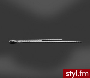 Baza do kolczyków 3 łańcuszki srebro próba 925 - Łańcuszki Biżuteria Moda
