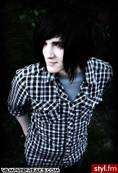 EMO Alternatywne Średnie Fryzury