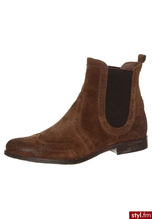 Bullboxer Botki brązowy (325610) - Botki Buty Moda