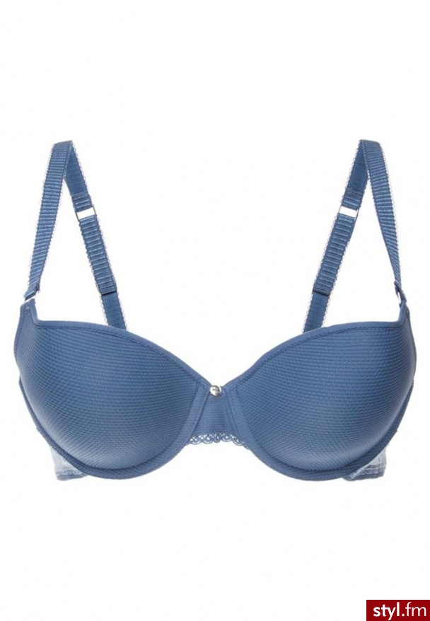 Passionata DREAM Biustonosz z fiszbiną niebieski (5249) - Biustonosze Bielizna Moda