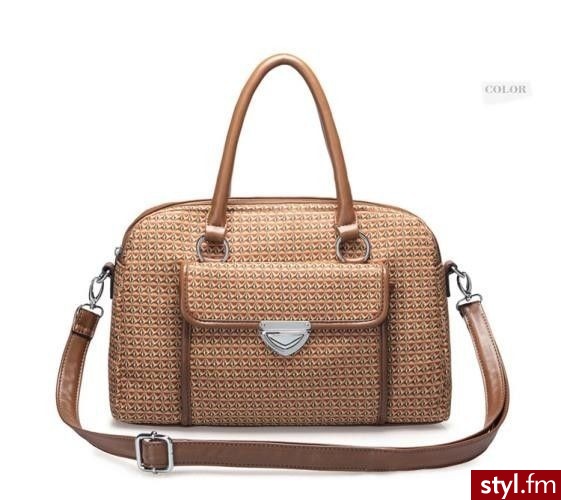 Just Star Szykowny kuferek żółty (170534-20) - Torebki na co dzień Torebki Moda