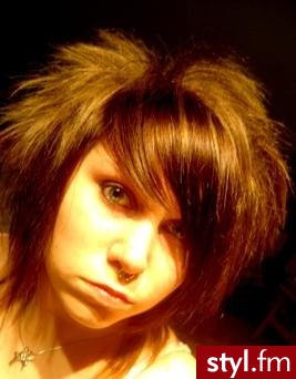EMO Alternatywne Średnie Fryzury