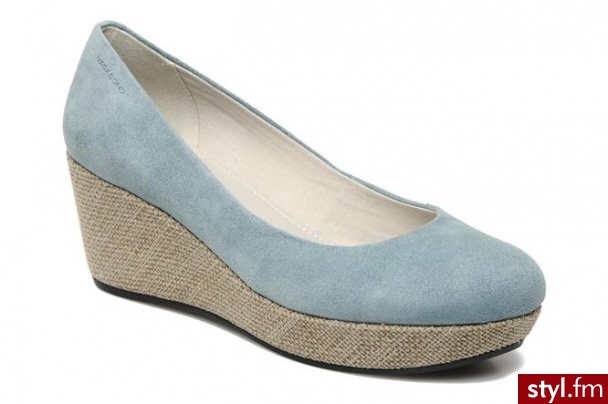 Vagabond Czółenka YOWLA 3518-040 by (Niebieski) - Czółenka Buty Moda