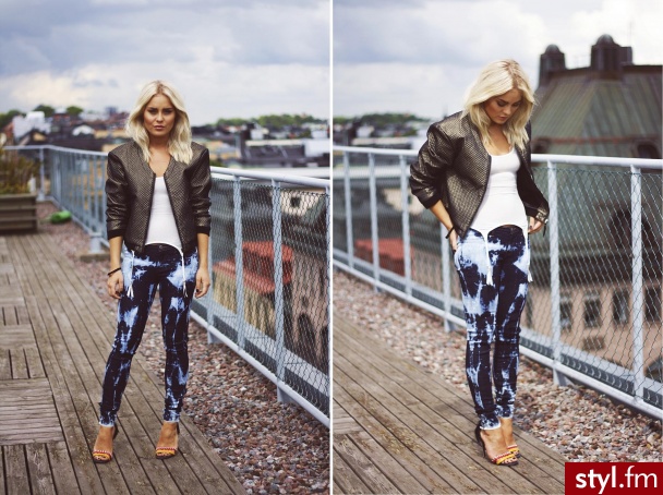 Jeansy Spodnie Moda