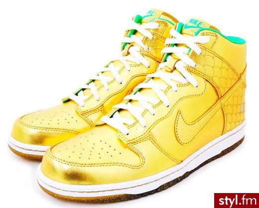 Nike dunk hi "Goldfish" - Pozostałe Buty Moda