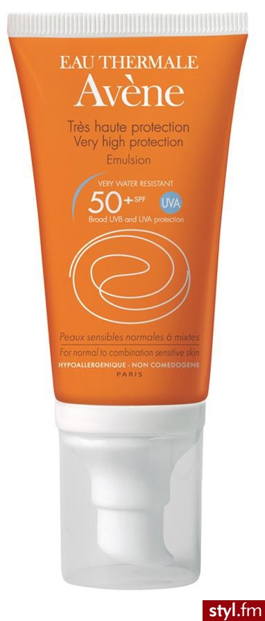 Avene S SPF 50+ emulsja do twarzy 50 ml - Emu Buty Moda