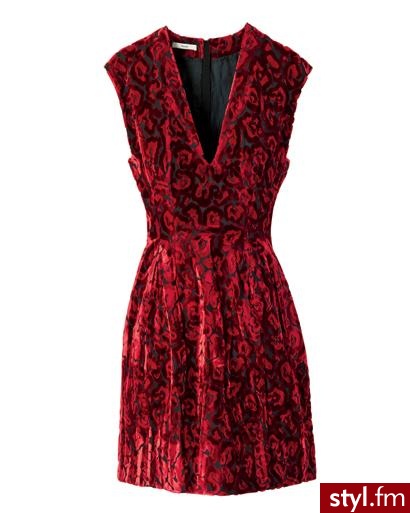 aksamitna sukienka Prada 3.025$ - Pozostałe Ciuchy Moda
