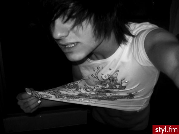 EMO Alternatywne Średnie Fryzury