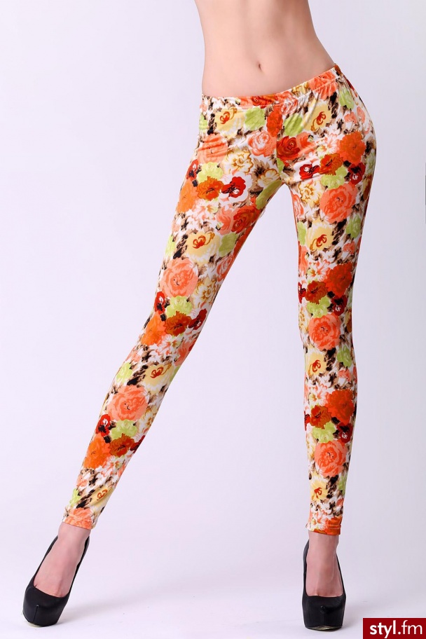 Leginsy Spodnie Moda